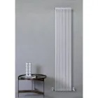 Hydraulisk stålradiator med trafikhvid finish, fremstillet i Italien - Coppa Viadurini