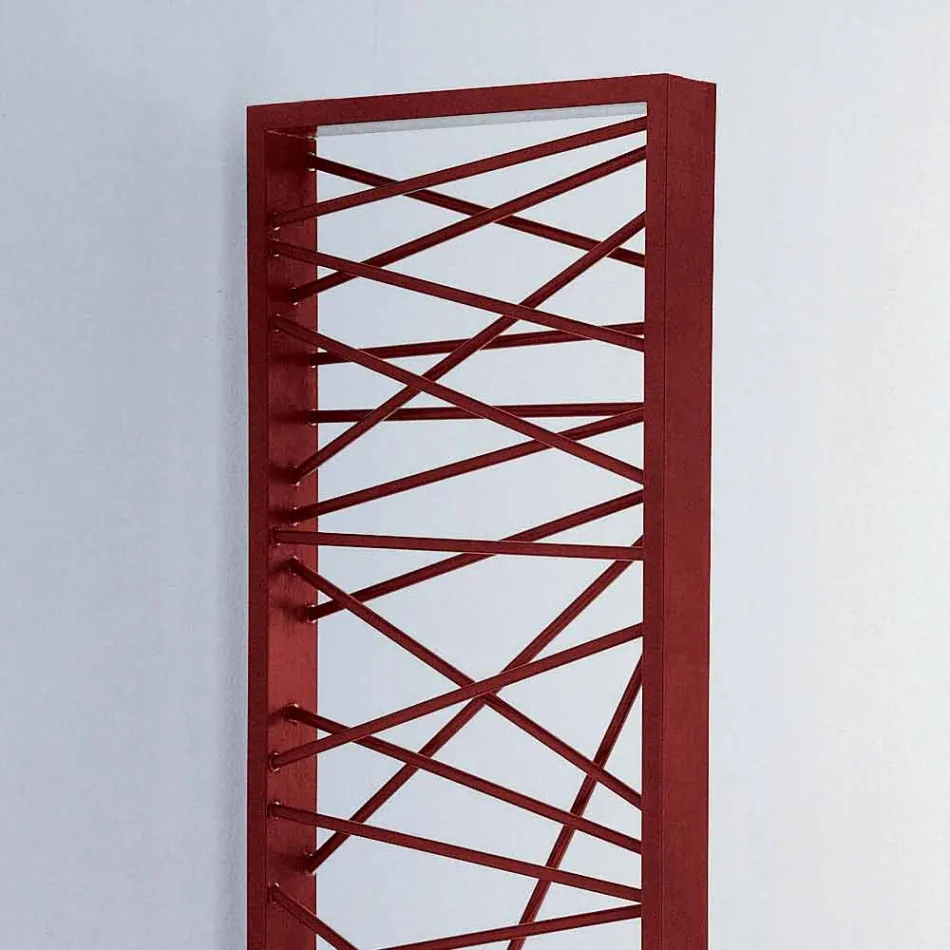 Hydraulisk Termoarredo stål, metropolitan stil Mikado Scirocco H Viadurini