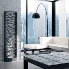 Hydraulisk Termoarredo stål, metropolitan stil Mikado Scirocco H Viadurini