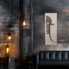 Hydraulisk radiator i genbrugsmarmorpulver Fremstillet i Italien - Venedig Viadurini