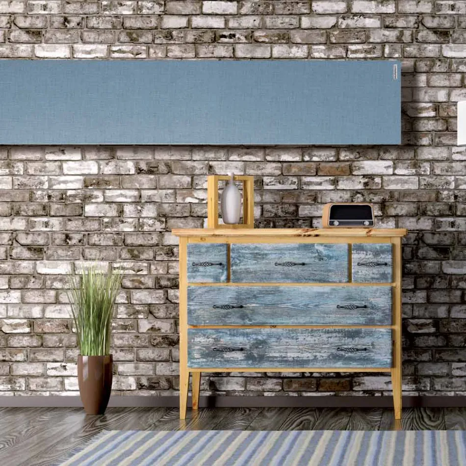 Moderne hydraulisk radiator i italiensk marmorpulver - tekstur Viadurini