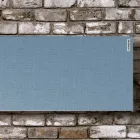 Moderne hydraulisk radiator i italiensk marmorpulver - tekstur Viadurini