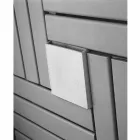 Termoarredo hydrauliske firkantet design lavet i Italien Square Scirocco H Viadurini