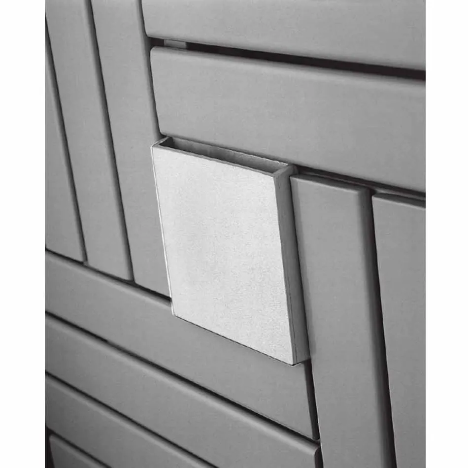 Termoarredo hydrauliske firkantet design lavet i Italien Square Scirocco H Viadurini