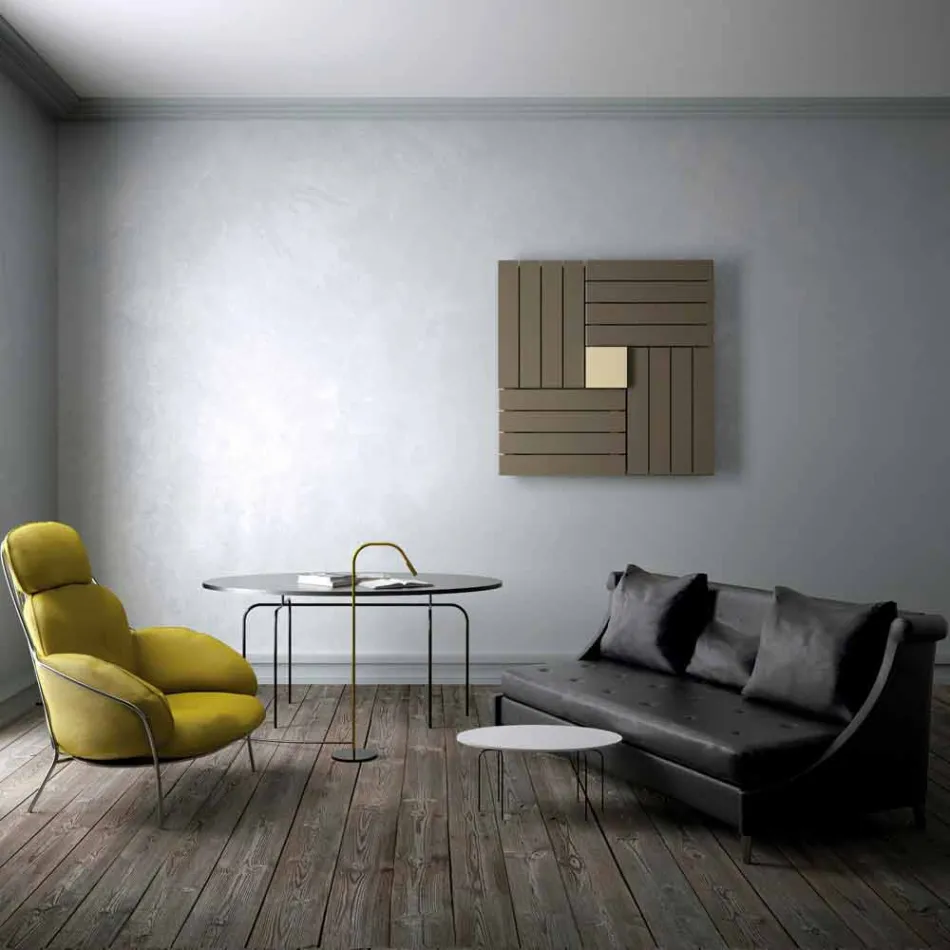 Termoarredo hydrauliske firkantet design lavet i Italien Square Scirocco H Viadurini