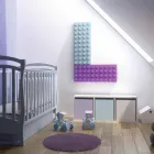 Termoarredo elektrisk design Lego Brick lavet i Italien Scirocco H Viadurini