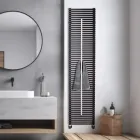 Lux Mixed Radiator med håndklædetørrer i stål, fremstillet i Italien Viadurini