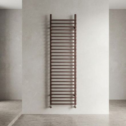 Blandet stålradiator med brun kobberfinish Fremstillet i Italien - Ignis Viadurini