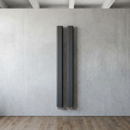 Ember - Vandret eller vertikal stålradiator fremstillet i Italien Viadurini