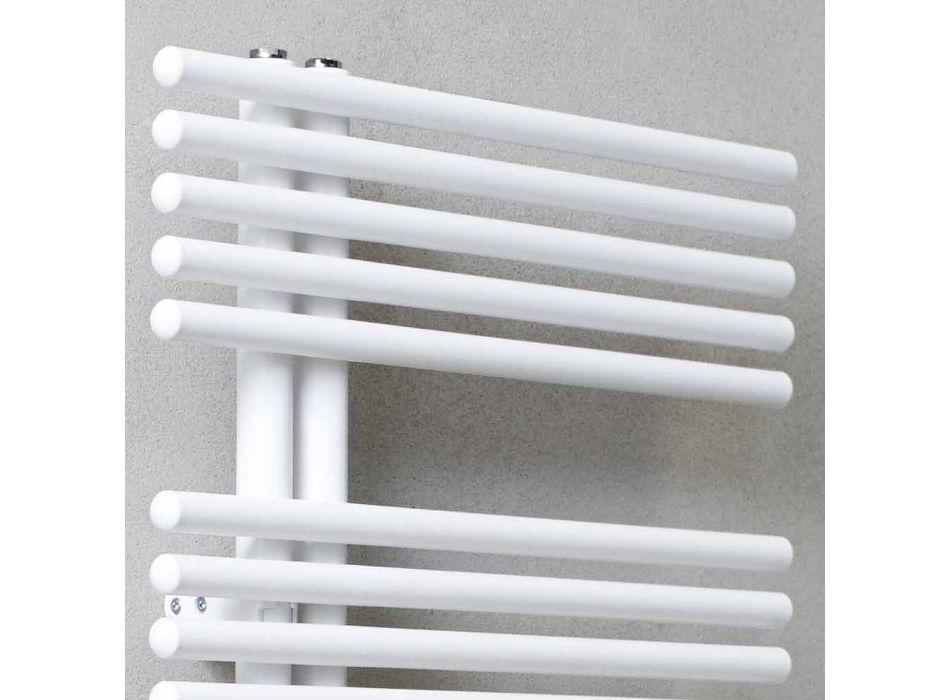 Vægmonteret håndklædevarmer til moderne design Op til 690 W - påfugl Viadurini