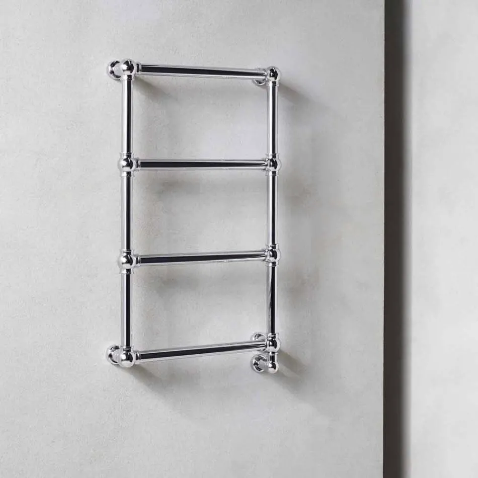 Radiator elektrisk håndklædevarmer krom i messingdesign 200 W - Caesar Viadurini