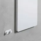 Lodret radiator med hydraulisk design i farvet aluminium op til 662 W - bog Viadurini