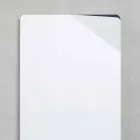 Lodret radiator med hydraulisk design i farvet aluminium op til 662 W - bog Viadurini