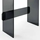 Makeup-toiletbord med spejl og glasskuffe 3 finish - Salvie Viadurini