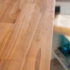 Norcia vægmonteret teak ophængt håndvask top Viadurini