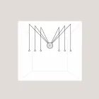 TOSCOT Apuan-system roset basis 230v Made in Toscana Viadurini