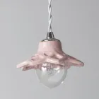 Toscot Apuane terracotta hængelampe uden roset Fremstillet i Toscana Viadurini