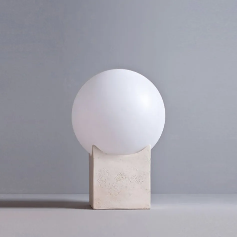 Toscot Atlante udendørs terracotta lysstang lavet i Toscana Viadurini