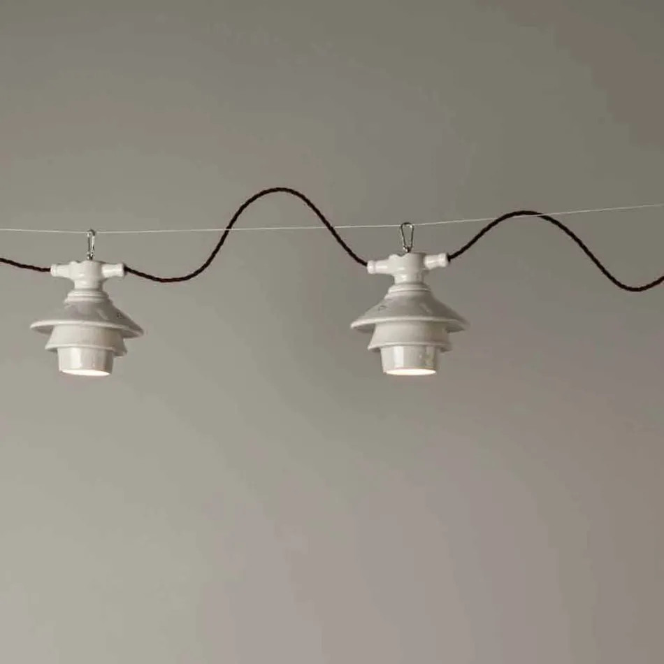 TOSCOT Battersea hængende lampe med terracotta pot Viadurini