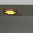 Toscot Carso indbygningsspot Ø14 cm i terracotta lavet i Toscana Viadurini