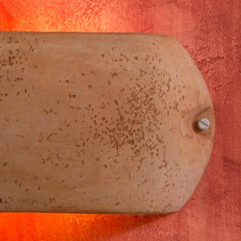 Toscot Castelverde udvendig / interiør terracotta applique lavet i Italien Viadurini