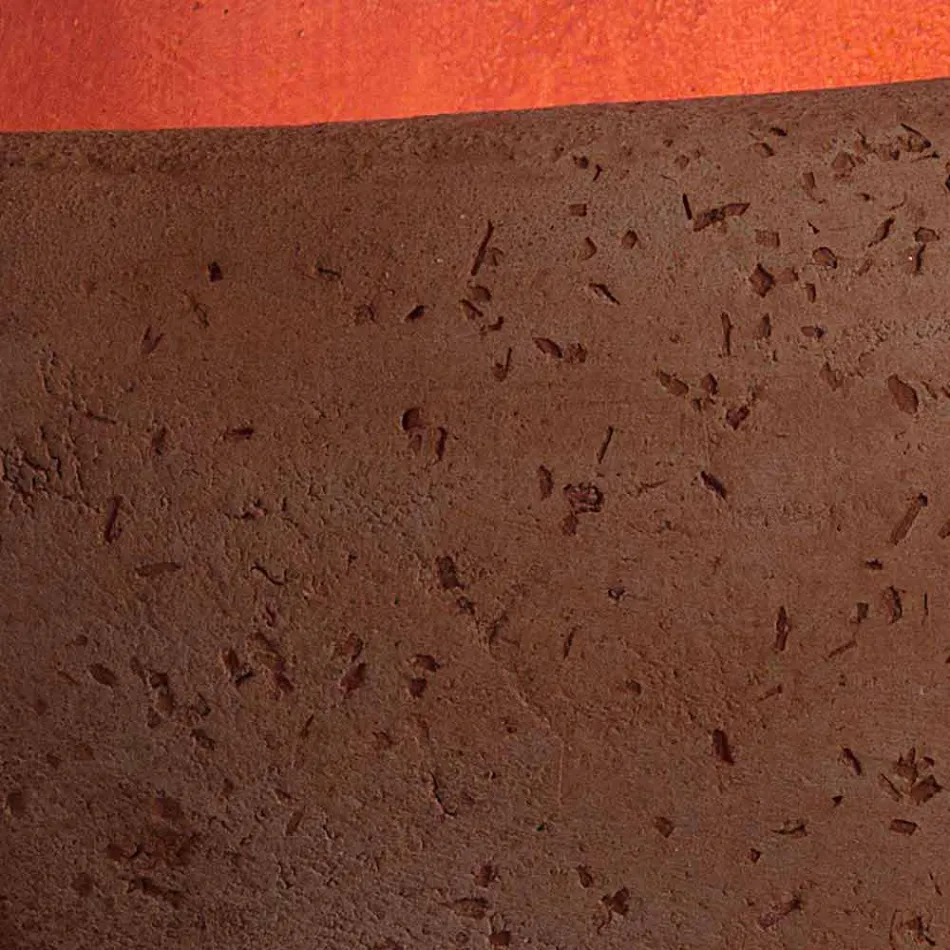 Toscot Castelverde udvendig / interiør terracotta applique lavet i Italien Viadurini