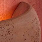 Toscot Castelverde udvendig / interiør terracotta applique lavet i Italien Viadurini