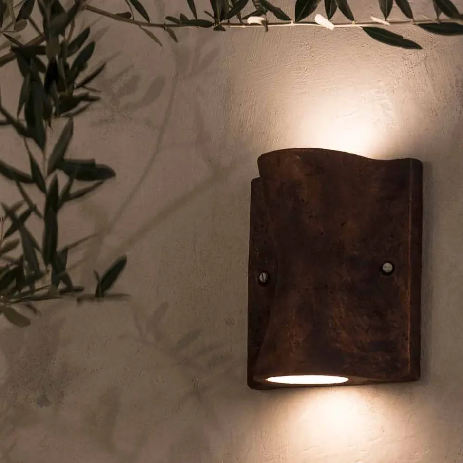 Toscot Lido udendørs / indendørs applique af design lavet for hånd i Italien Viadurini