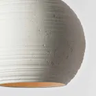 TOSCOT Newton Moderne pendel i håndlavet terrakotta Viadurini