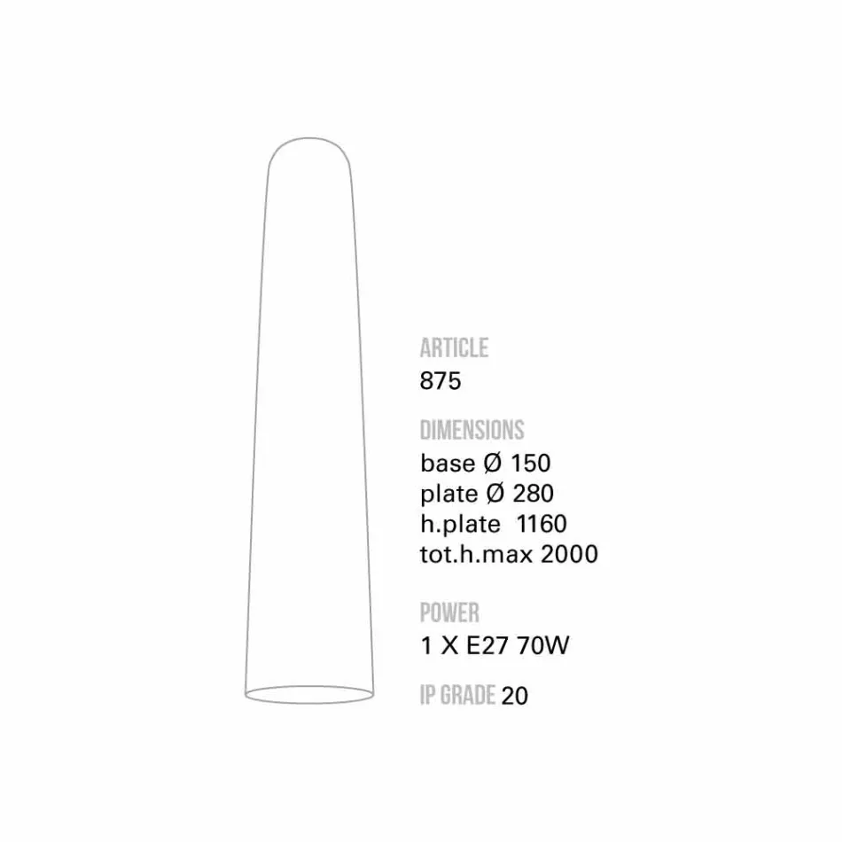 TOSCOT Notorius stor suspension lampe fremstillet i Toscana Viadurini