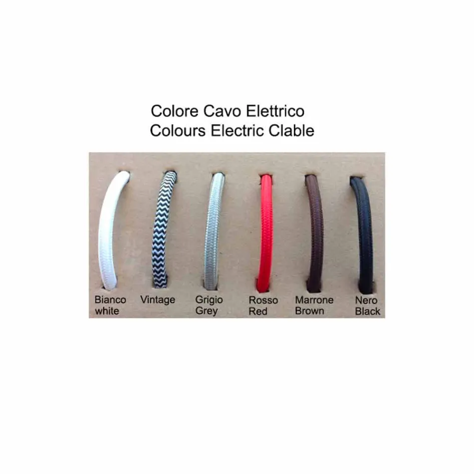 TOSCOT tyvende århundrede Sconces med glas Made in Toscana Viadurini