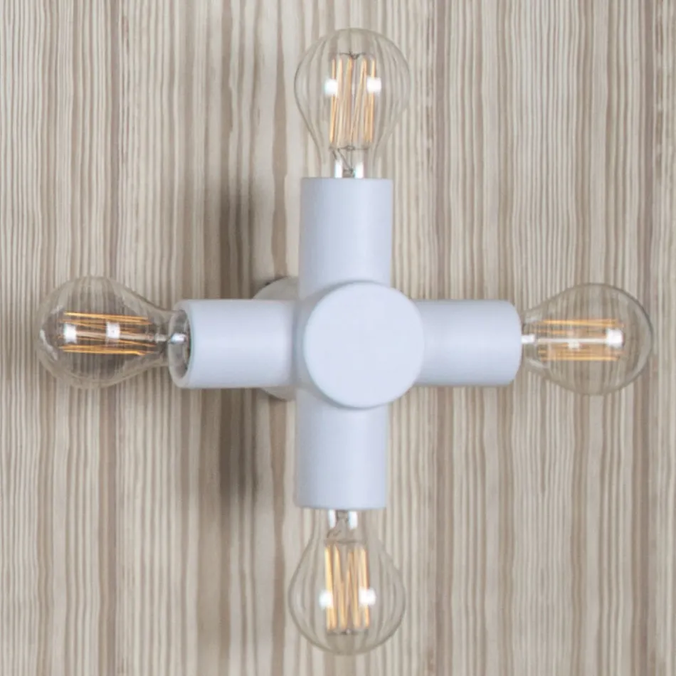 Toscot Traffic væglampe i keramisk forskellige finish produceret i Toscana Viadurini