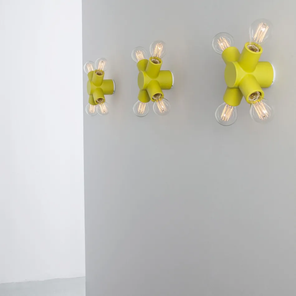 Toscot Traffic væglampe i keramisk forskellige finish produceret i Toscana Viadurini