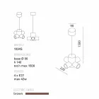 TOSCOT Traffic pendel keramisk lavet i Toscana Viadurini