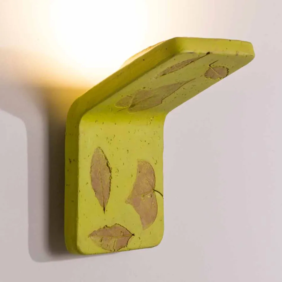 Toscot Vivaldi terracotta applique håndlavet i Italien Viadurini