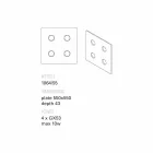 Toscot Vivaldi design væglampe i terracotta lavet i Italien Viadurini