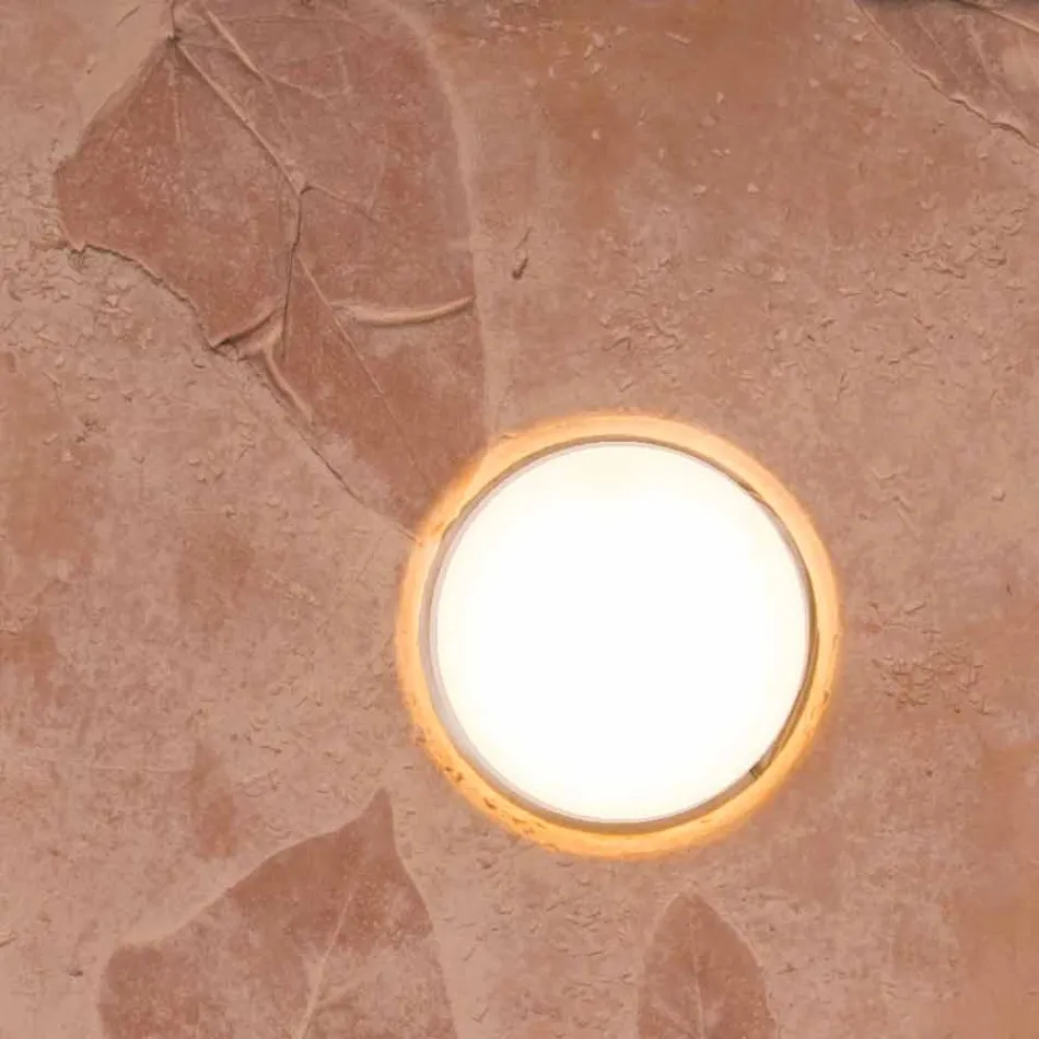 Toscot Vivaldi design væglampe i terracotta lavet i Italien Viadurini