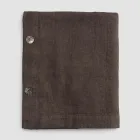 Modulær dug i farvet hør med knaphuller og 10 knapper - Middelhavet Viadurini