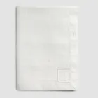 Modulær dug i farvet hør med knaphuller og 10 knapper - Middelhavet Viadurini