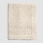 Modulær dug i farvet hør med knaphuller og 10 knapper - Middelhavet Viadurini