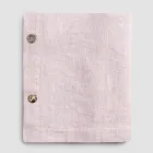 Modulær dug i farvet hør med knaphuller og 10 knapper - Middelhavet Viadurini