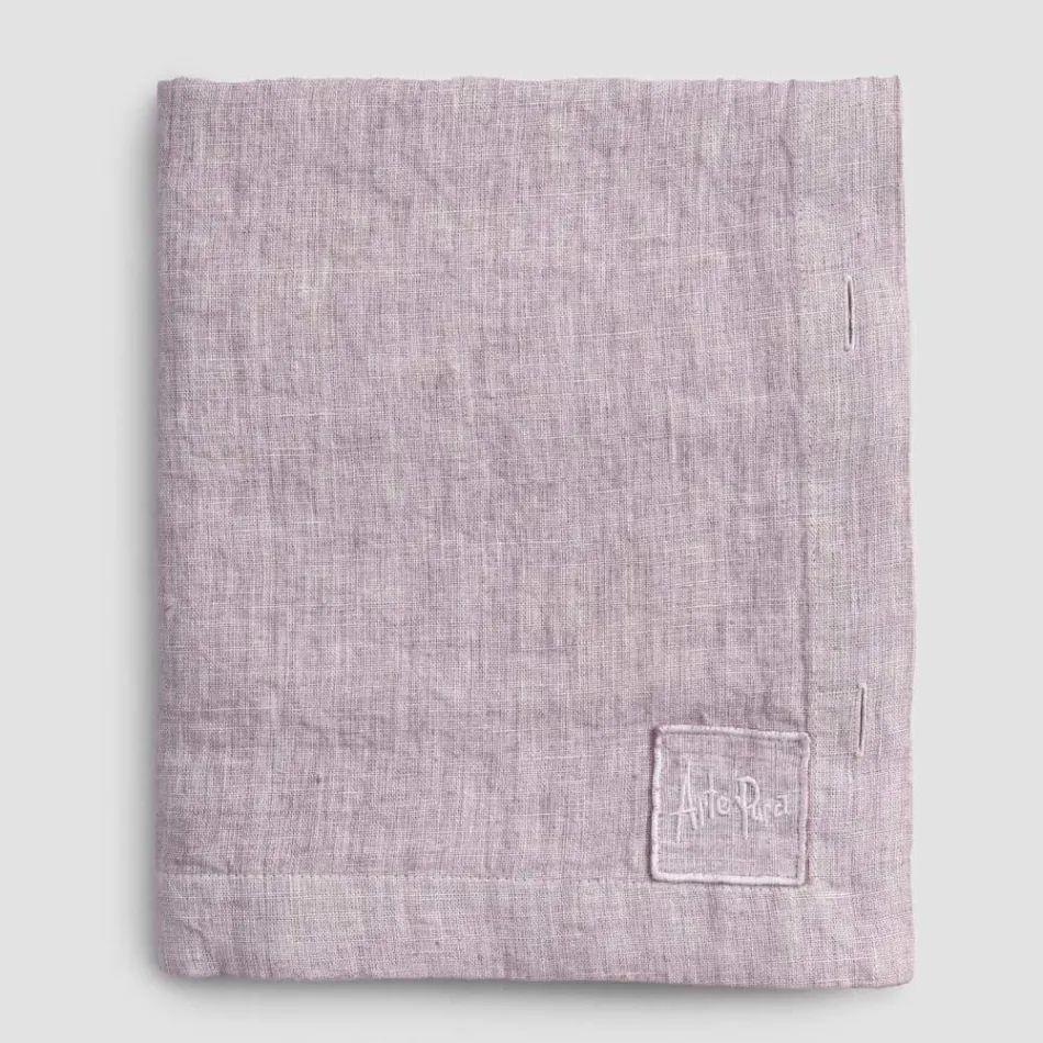 Rektangulær linneddug med knaphuller og 10 knapper, luksus - Middelhavet Viadurini