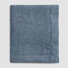 Rektangulær linneddug med knaphuller og 10 knapper, luksus - Middelhavet Viadurini