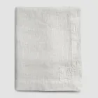 Rektangulær hørdug med knaphuller og 12 luksusknapper - Middelhavet Viadurini