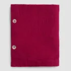 Rektangulær hørdug med knaphuller og 12 luksusknapper - Middelhavet Viadurini