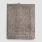 Luksus modulært farvet hørdug med knaphuller og 12 knapper - Middelhavet Viadurini