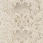 Beige linned Firkantet dug med Artisan Luxury Farnese Lace - Kippel Viadurini