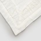Amerikanske dækkeservietter i lyseblå eller retro linned med prægning, 2 stk - Milone Viadurini