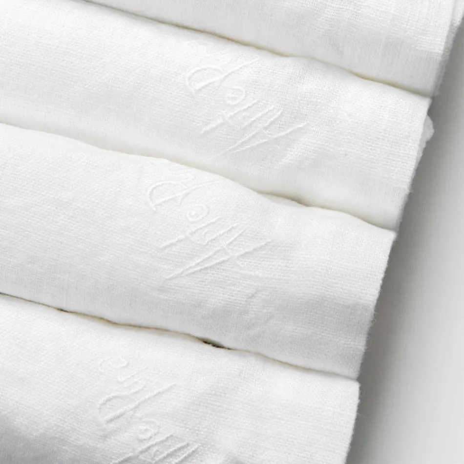 Bordservietter 6 stykker raffineret design lavet i Italien - Virtu Viadurini