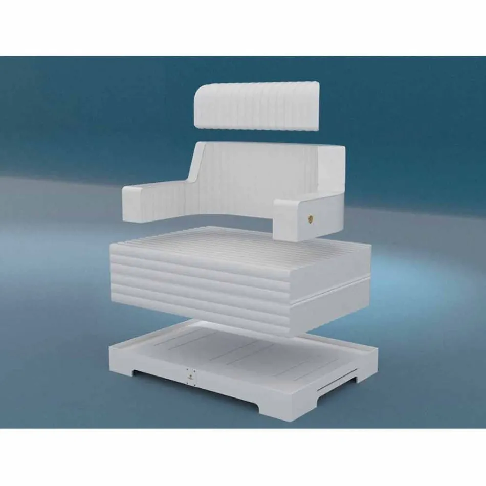 Trona Magnum luksus flydende stol dobbelt sæde design Viadurini